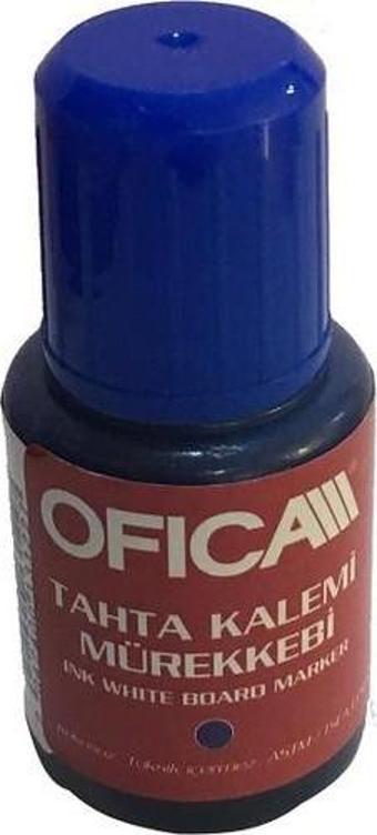 Ofica Fmm-05M Tahta Kalem Mürekkebi 20 Ml Mavi (12 Li Kutu)