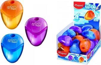 Maped 534754 Öğrenci Kalemtıraş İgloo Plastik Tekli Hazneli (30 Lu Kutu)