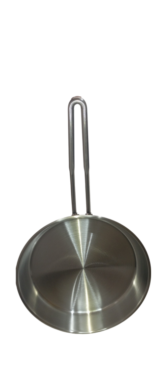 Akdeniz 22 Cm Metal Kulplu Çelik Tava