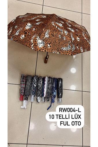 Rainwalker Lüx Üç Kırma Şemsiye ( 10 Telli )