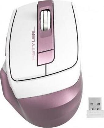 A4 Tech Nano Optik 2000 Dpi Kablosuz Mouse Pembe FG35