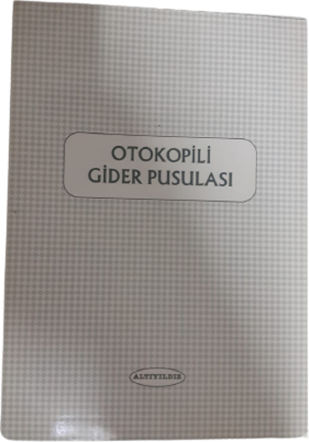 Altınyıldız Otokopili Gider Pusulası 14X20Cm OM082 (12 Koçan)