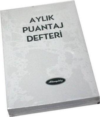 Altınyıldız Puantaj Defteri Orta PD-223 (12 Li Paket)