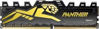 Apacer Panther Ah4U08G32C28Y7Gaa-1 8Gb (1X8Gb) Ddr4 3200Mhz Cl16 Black-Gold Gaming Ram