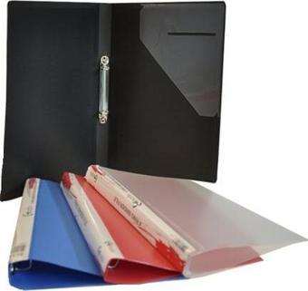 Bafix A4 Halkalı Dosya 2 Halkalı Şeffaf L315-S (10 Lu Paket)