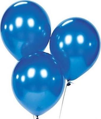 Balonevi Balon 12" Metalik Mavi (12 Li Paket)