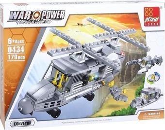 Canem Oyuncak Helikopter Blok Lego Seti 179 Parça 6+ 0434