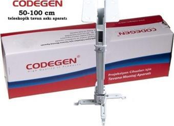 Codegen Projeksiyon Tavan Asma Aparatı 50-100 Cm Teleskop H50