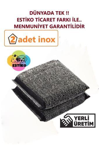 Sihirli Inox Paslanmaz Telli Bulaşık Süngeri 2li Paket