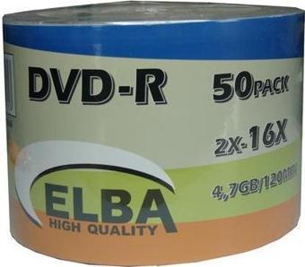 Elba Dvd-R 50 Li 4,7Gb-120Min 16X Shrink
