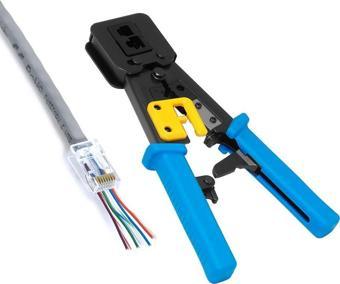 Frisby Rj45-Rj11 Yeni Nesil İkili Sıkma Pensesi Fnw-58Ect