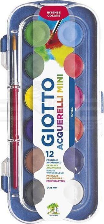 Giotto Sulu Boya Acquarell Blocks 23 Mm 12 Renk 352300