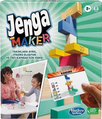 Hasbro Games Jenga Maker Aile Oyunu F4528