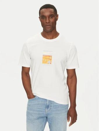 Jack&Jones Jorsplit Graphic Front Tee Erkek T-shirt 12273000
