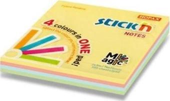 Hopax Stickn 76X76Mm Magic Pastel Notes 100 Yaprak Yapışkanlı Not Kağıdı 4-2157400-5001