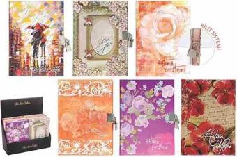 Keskin Color 14X20Cm 120 Yaprak Kilitli Hatıra Defteri 70 Gram (Karışık Renk 1 Adet)