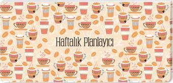 Keskin Color Haftalık Planner (Haftalık Planlayıcı) Blok Coffee 12X26Cm 830175-99