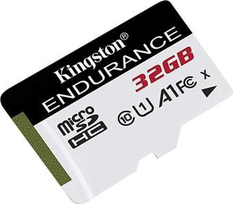 Kingston Sdce-32Gb 32Gb Microsdhc Endurance 95R-30W C10 A1 Uhs-İ Card Only Hafıza Kartı