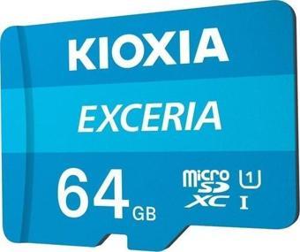 Kioxia 64Gb Exceria Micro Sdhc Uhs-1 C10 100Mb-Sn Micro SD Kart LMEX1L064GG2