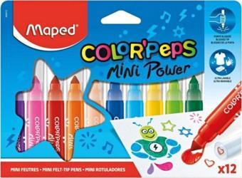 Maped Color Peps Mini Jumbo Keçeli Kalem 12 Renk 3154148466123