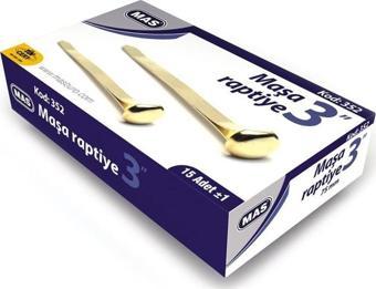 Mas 352 Maşa Raptiye No:15 75 Mm 15 Li (24 Kutu)