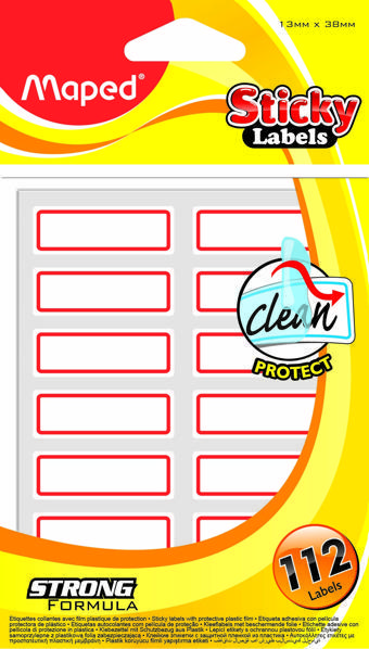 Maped Sticky Notes 13 X 38 Mm Yapışkanlı Ayraç 112 Yapışkanlı Etiket (24 Lü Paket) 3154147748107