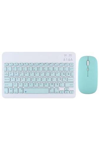 Redmud Teknoloji Samsung Galaxy Tab S7 Fe 12.4''  Tüm Seri İle Uyumlu Bluetooth Özellikli Klavye Mouse Set