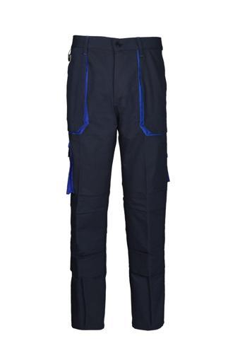 LACİVERT SAKS MAVİ MODELLİ İŞ PANTOLONU