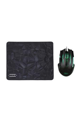 Hiper Hıper Black Wıdow X20 Gaming Mouse/Mouse Pad Set Programlanabilir