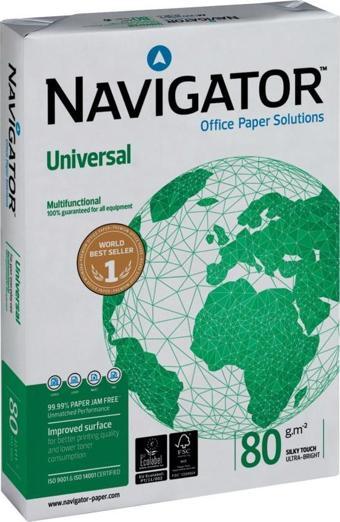 Navigator A4 80 Gram Fotokopi Kağıdı 500 Lü Beyaz (5 Paket)