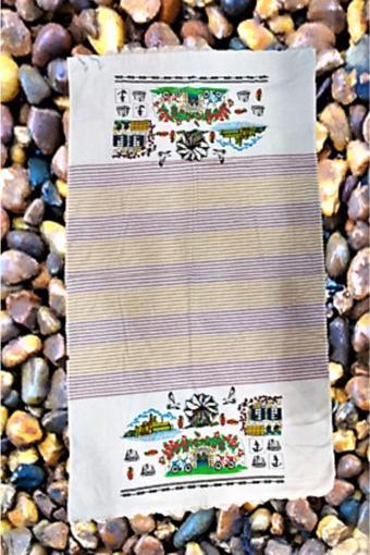 Zen Peştemal Plaj Ve Hamam Havlusu Bodrum Beyaz 90x170 cm