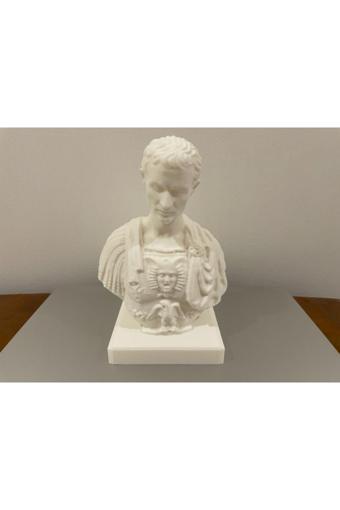 Print Wizzard Julius Caesar Büst Kalemlik – Tarihi Ve Şık Masa Üstü Düzenleyici