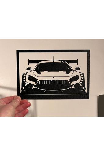 Print Wizzard Mercedes Temalı Duvar Dekoru – Efsanevi Otomobil Siluetiyle Şık Tasarım
