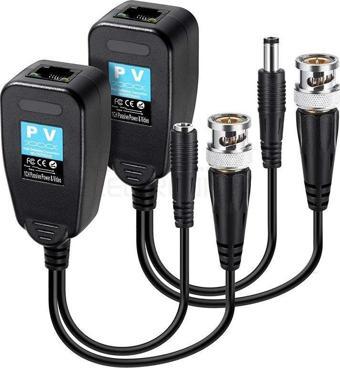 Nova Bnc To Ethernet Video Power Balun Çevirici