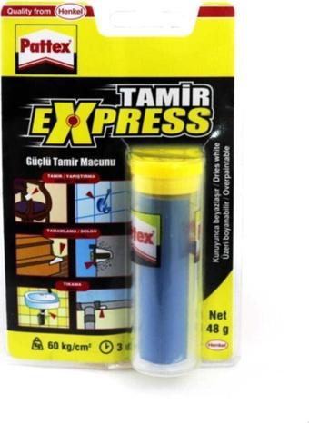 Pattex Güçlü Tamir Macunu Tamir Express 48 Gram 1241088