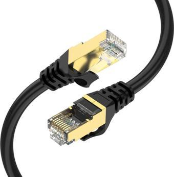 QGeeM Qg-Ot0601 1 Metre Cat6 Cu Awg24-7 Utp Siyah Network Kablosu