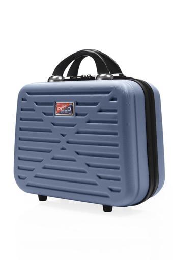 G&D Polo Suitcase Abs Çivit Mavi Seyahat & Makyaj & El Çantası 315.07-CivitMavi