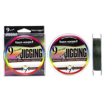 Sea Horse Jigging Pe 0,06 Mm 150mt 9x Green  