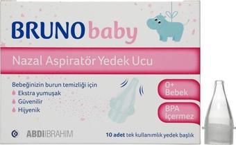 Bruno Baby Nazal Aspiratör Yedek Uç 10'lu