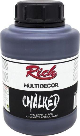 Rich Multi Decor Chalked Ultra Mat Akrilik Boya 1750 Gr Siyah 4580