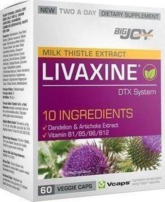 Bigjoy Vitamins Livaxine Milk Thistle 60 Kapsül