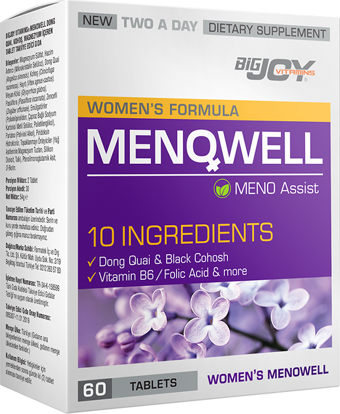 Bigjoy Vitamins Womens Formula MenoWell 60 Tablets