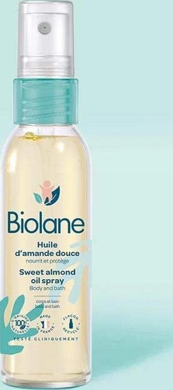 Biolane Tatlı Badem Yağı Spreyi 75 ml