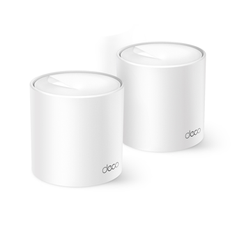 TP-LINK DECO-X10, AX1500, İkili Mesh, 130-1201Mbps Dual Band, WiFi6, 2Port Gigabit Lan, 360m2 kapsama Alanı, Router, Gen