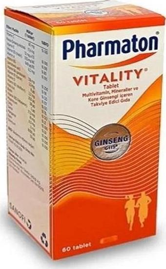 Pharmaton Vitality 60 Kapsül