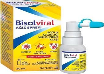 SANOFİ Bisolviral Ağız Spreyi 20 ml