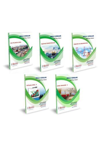 İlkumut Yayınları - 1. Sınıf Uluslararası Ticaret ve Lojistik (5 Ders) Bahar Seti (Konu Anlatımlı ve Çözümlü Sorular) - Akıllı Sorular