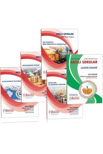 İlkumut Yayınları - 3. Sınıf Uluslararası Ticaret ve Lojistik Yönetimi (Güz Dönemi) - (Konu Anlatımlı ve Çözümlü Sorular) - Akıllı Sorular