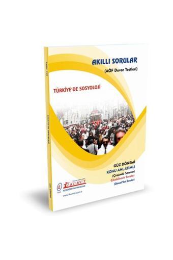 İlkumut Yayınları - Türkiye'De Sosyoloji - (Konu Anlatımlı ve  Çözümlü Sorular) - Akıllı Sorular