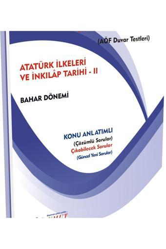 İlkumut Yayınları - Atatürk İlkeleri ve İnkilap Tarihi - II - (Konu Anlatımlı ve Çözümlü Sorular) - Akıllı Sorular
